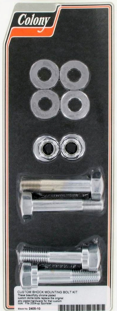 CUSTOM SHOCK MOUNTING BOLT KIT